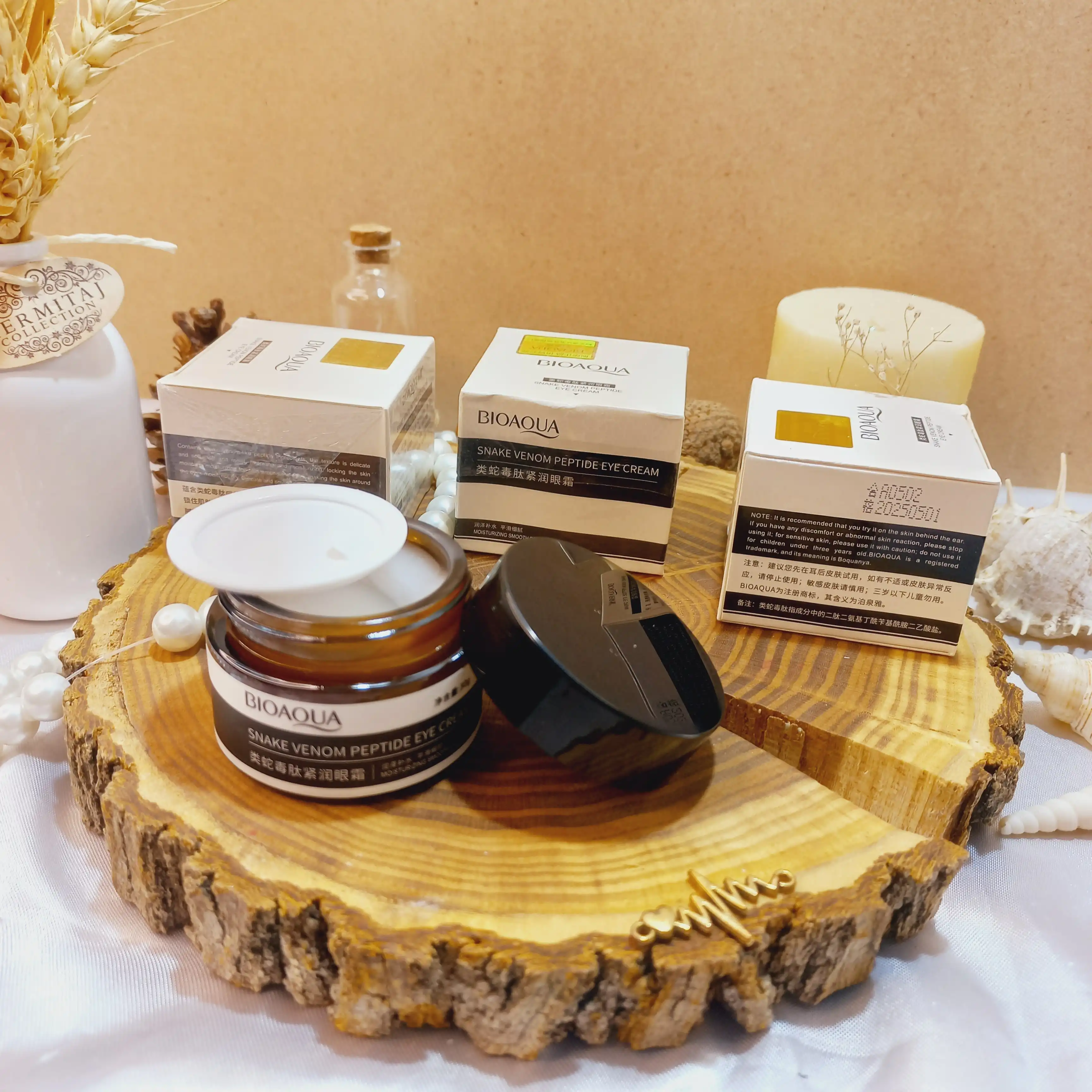 کرم دور چشم سم مار پپتاید بیوآکوا BIOAQUA کد BQY66485