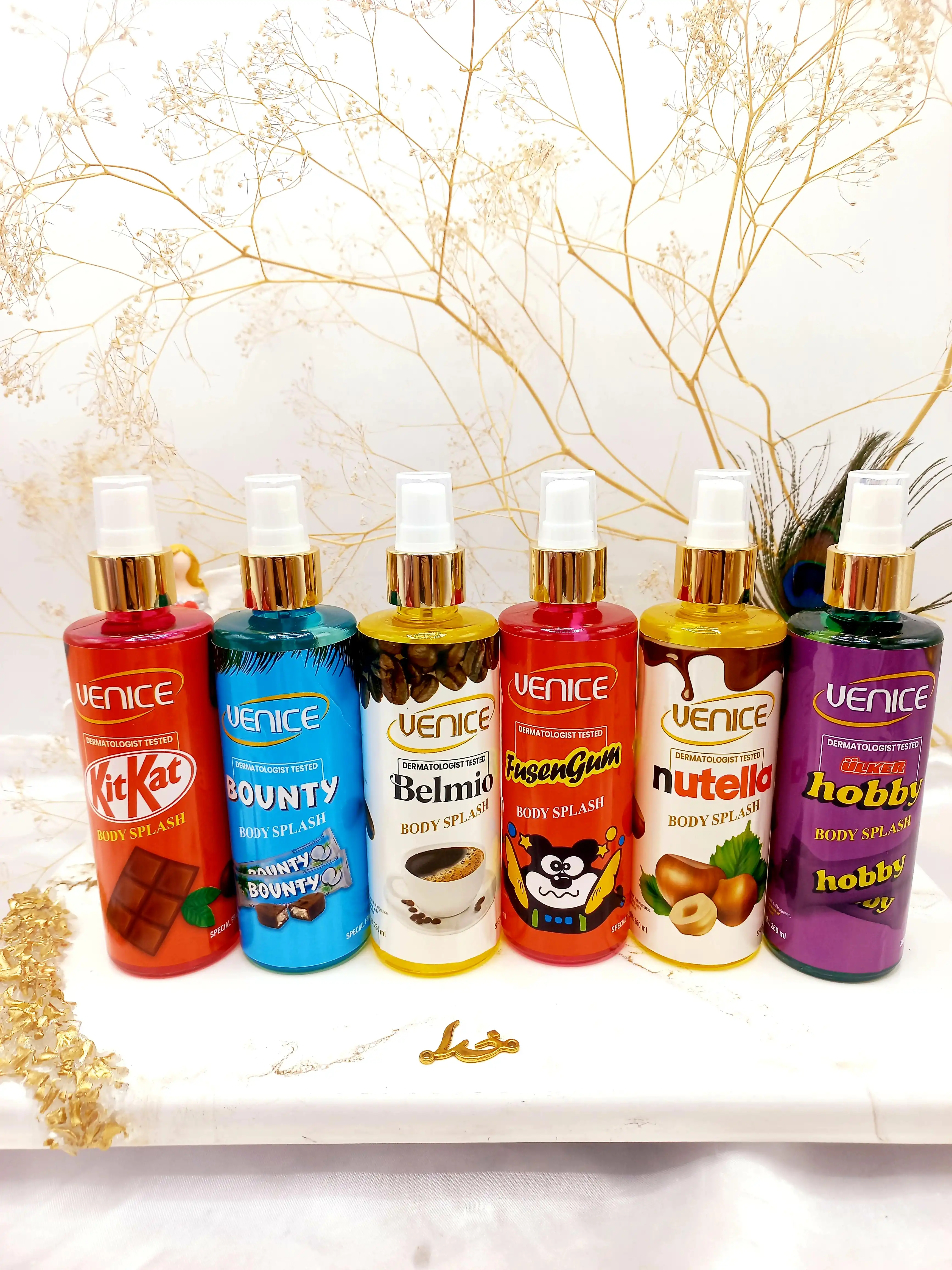 بادی اسپلش فانتزی ونیس رایحه شکلات و نارگیلی حجم 260 میل