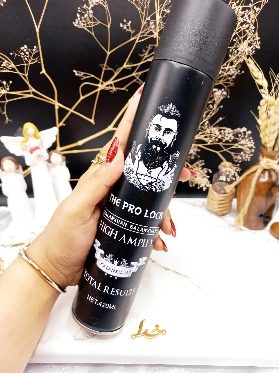 اسپری حالت دهنده سالنی قوی THE PRO LOCK برند KALANXUAN