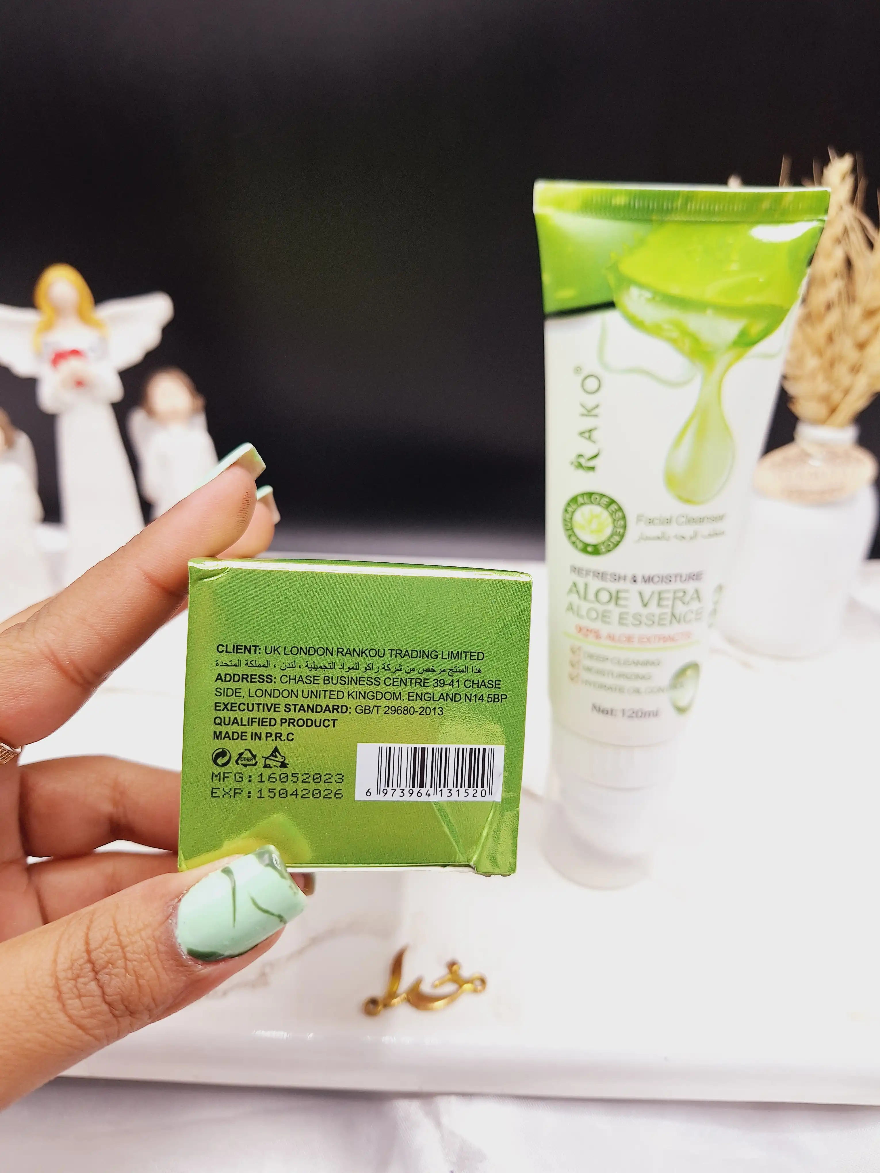 فوم شستشوی براش دار با عصاره آلوئه‌ورا برند راکو RAKO کد RK1017