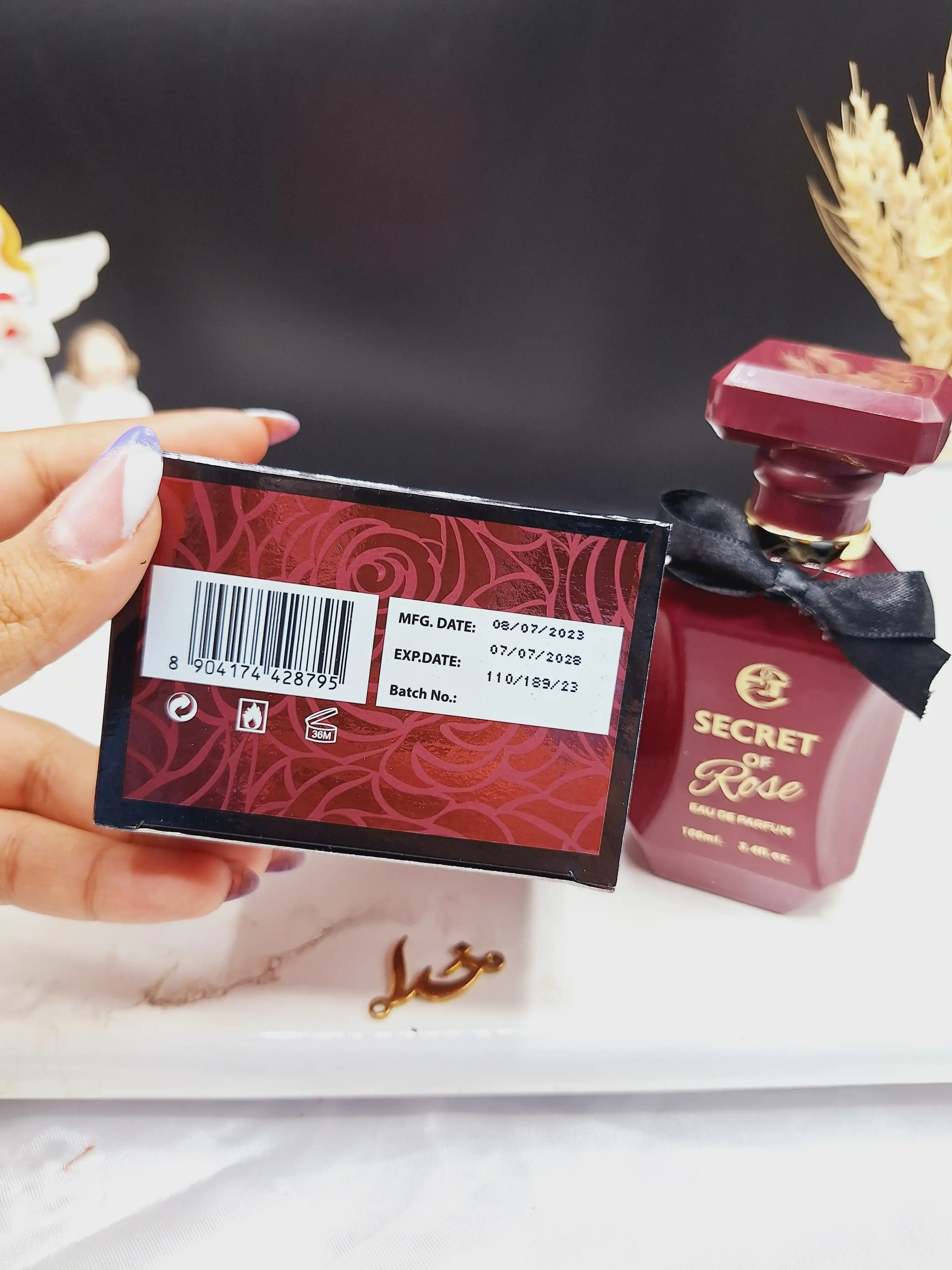 ادکلن 100 میل برند سکرت رز SECRET OF ROSe کد 8795