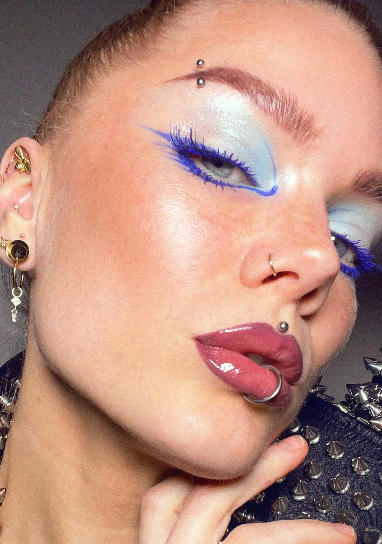 ریمل رنگ آبی برند ‏EVER BEAUTY‏ کد 2882