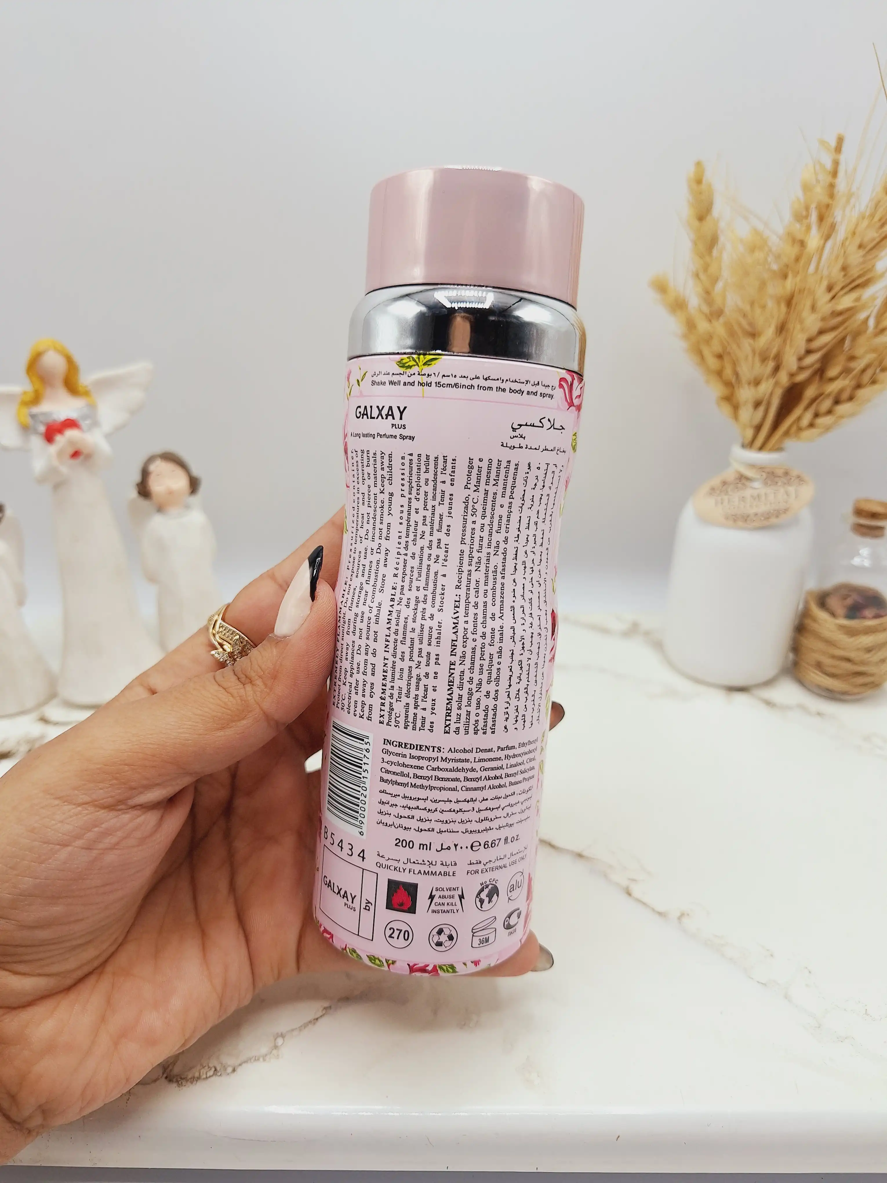 اسپری خوشبوو زنانه گلکسی Darbing کد 3943