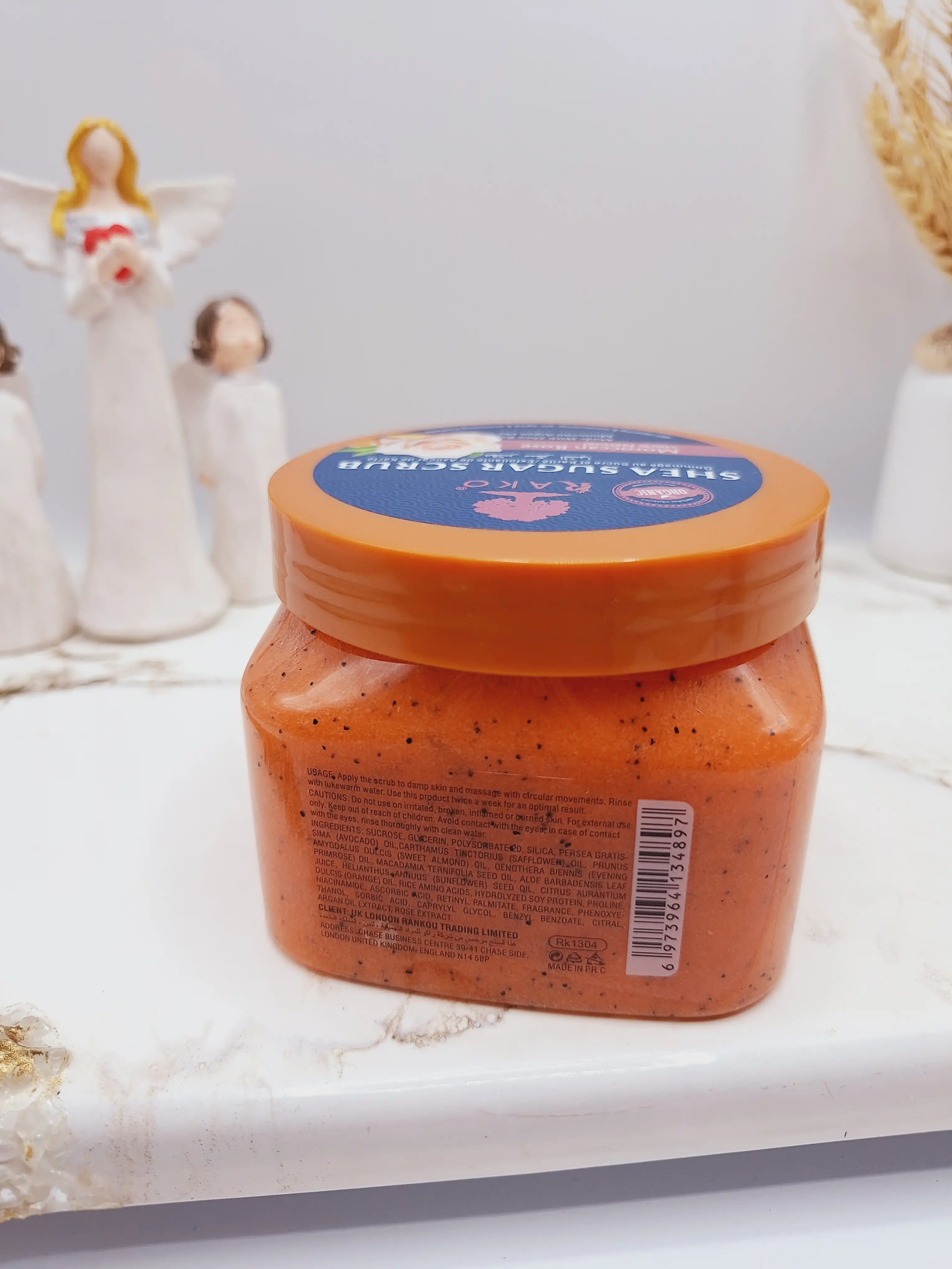 اسکراب شنی رایحه گل رز برند راکو فوق العاده با کیفیت کد 1304