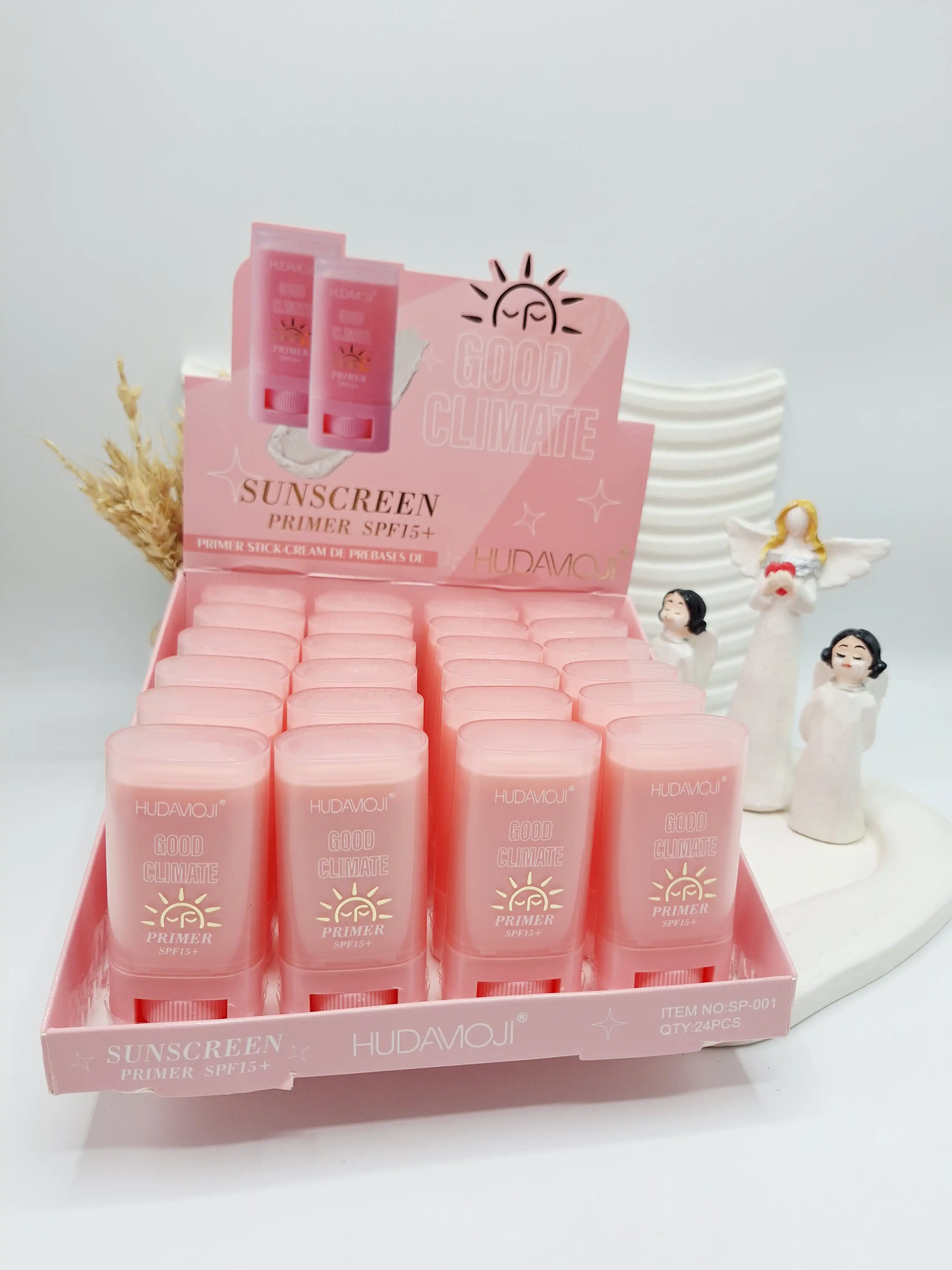 ضد آفتاب استیکی SPF15 هدا موجی صورتی کد SP-001